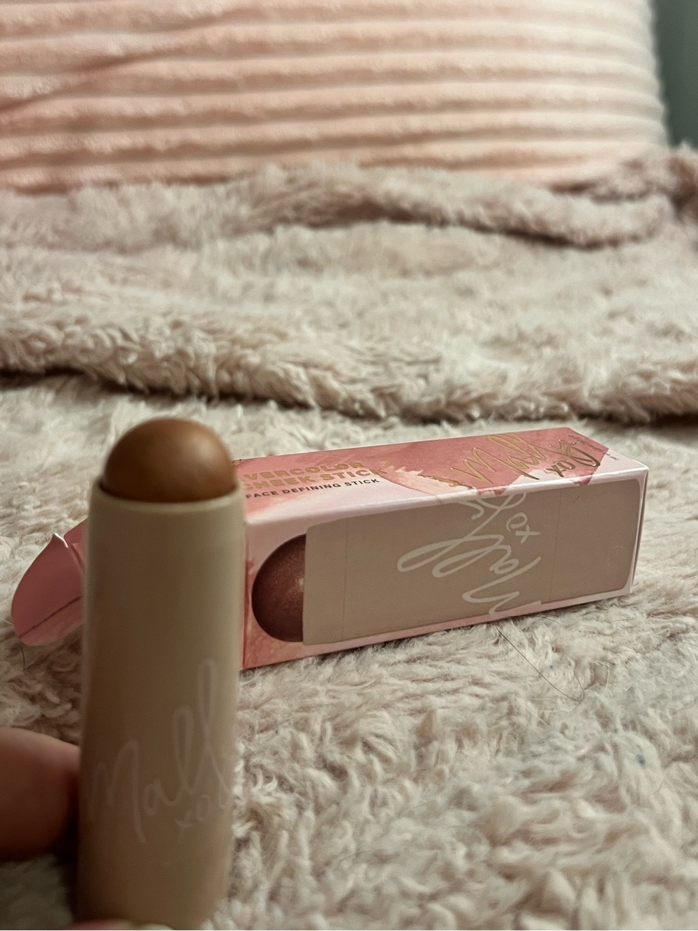 🌸 3/25$ Mally Evercolor Cheek Stick “Rose & Shine” | Face Defining Stick